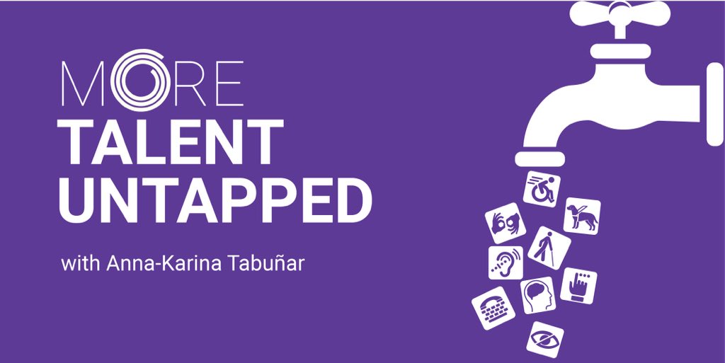tabunarak's tweet photo. Employers: want remarkable talent? Hire someone with a #disability Listen to one recruiter’s story on #MoreTalentUntapped wherever you get your podcasts. #ndeam @RBC https://t.co/NCr0JnYc5l