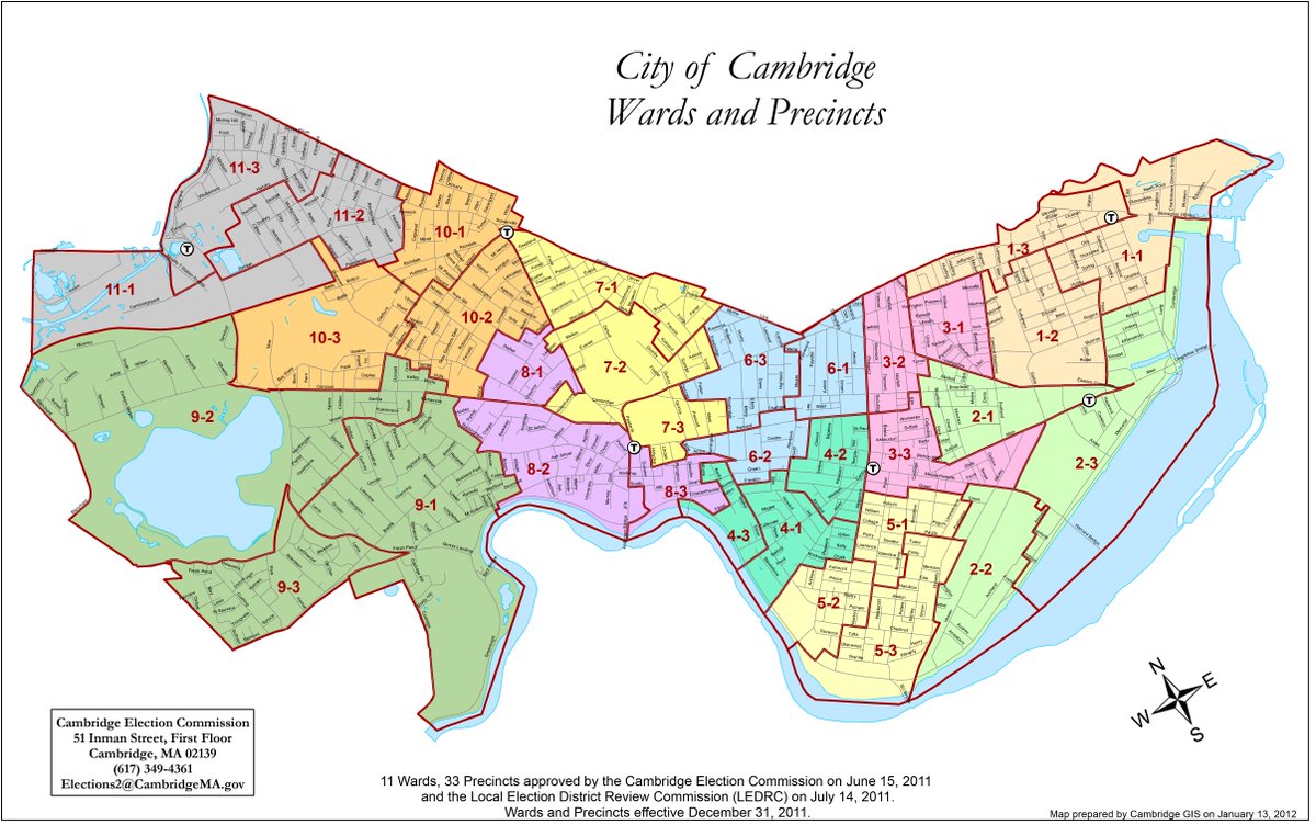 Cambridge Precinct 11-2 is, by the way, North Cambridge: