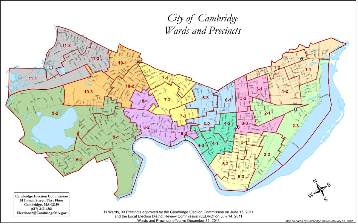 Cambridge Precinct 11-2 is, by the way, North Cambridge:
