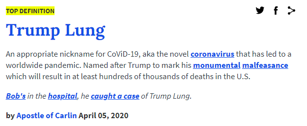 djfaceplant's tweet photo. #TrumpLung - Can we get this trending? https://t.co/KPQ3iFmoPK