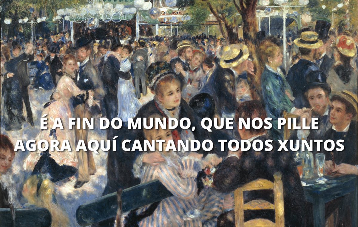 cafederby21's tweet photo. 🎶 Inspirados en Elartepop, do que falamos no programa desta semana, decidimos combinar algúns dos nosos maiores temazos con obras clásicas 🎨

•Boyanka Kostova x Maruja Mallo
•Verto x Juan de Juanes
•Oh! Ayatollah x Jacques Renoir
•Baiuca x Leonardo da Vinci https://t.co/0Ul400rY1I