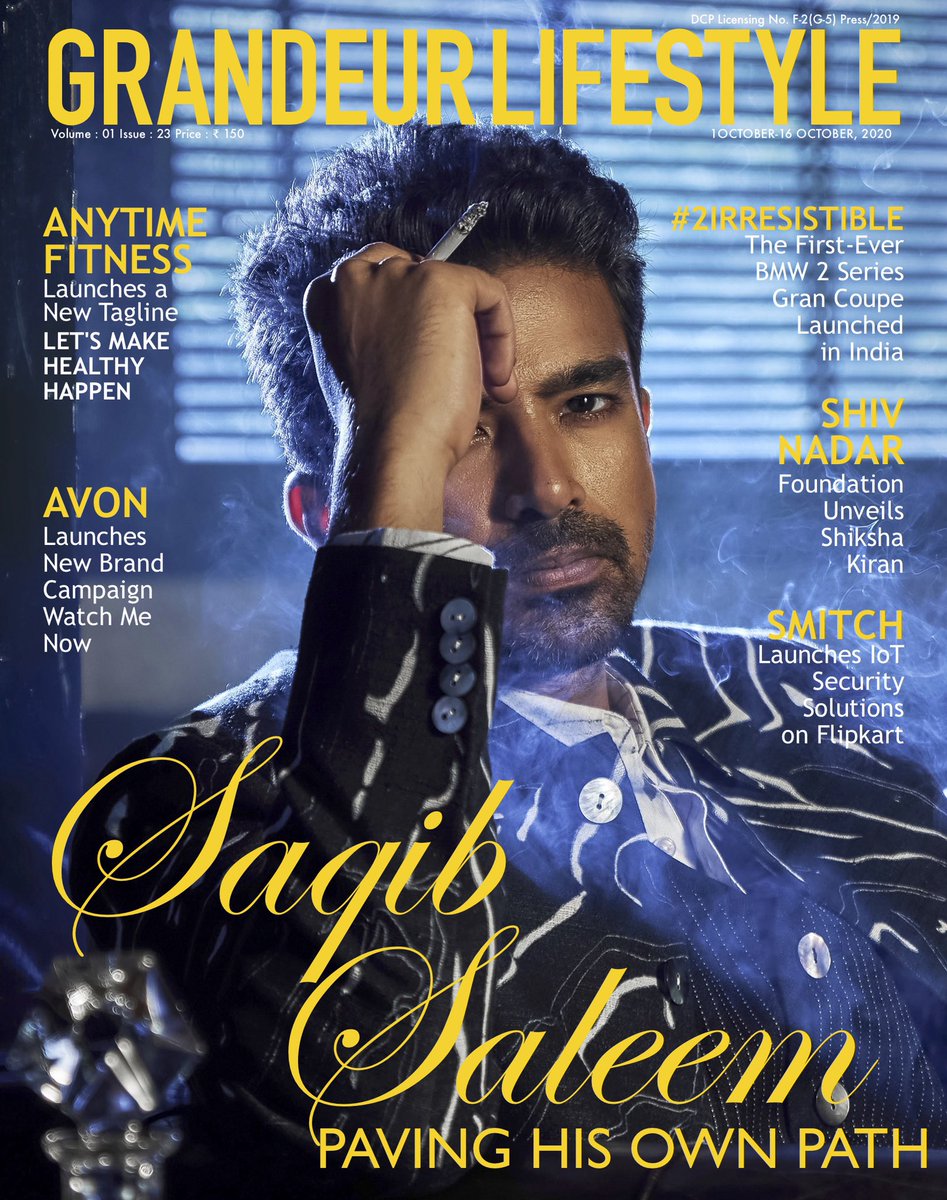 Catch <a href="/Saqibsaleem/">Saqib Saleem</a> on cover this month 💙💥

<a href="/inndresh/">INNDRESH BADOLA</a> <a href="/VjVasundhara/">Vasundhara Joshi</a> @TanishkaJuneja <a href="/teamglmagazine/">Team Grandeur Lifestyle</a> <a href="/BrandcorpsMedia/">Brandcorps Media Network</a> 

#GrandeurLifestylemagazine #Cover #SaqibSaleem #October2020 #magazine #glmagazine #Lifestyle #Trending #GrandeurLifestyle #Fashion