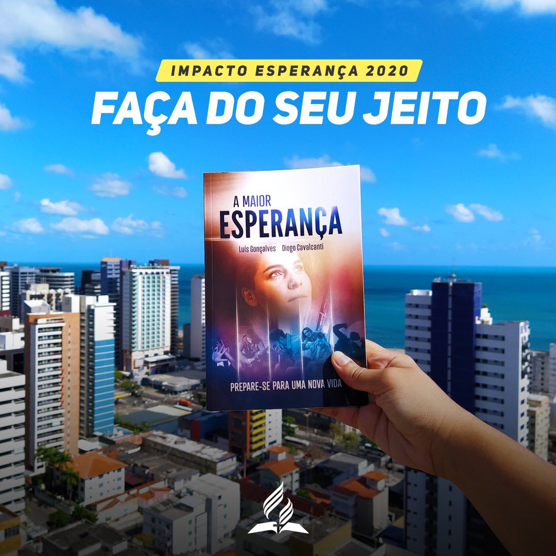 prertonkohler's tweet photo. Já pensou quantas vidas você pode transformar com a entrega desse livro? #Façadoseujeito, participe do #ImpactoEsperança e leve #AMaiorEsperança para as pessoas ao seu redor com criatividade e responsabilidade. https://t.co/uw5fvCmVqn