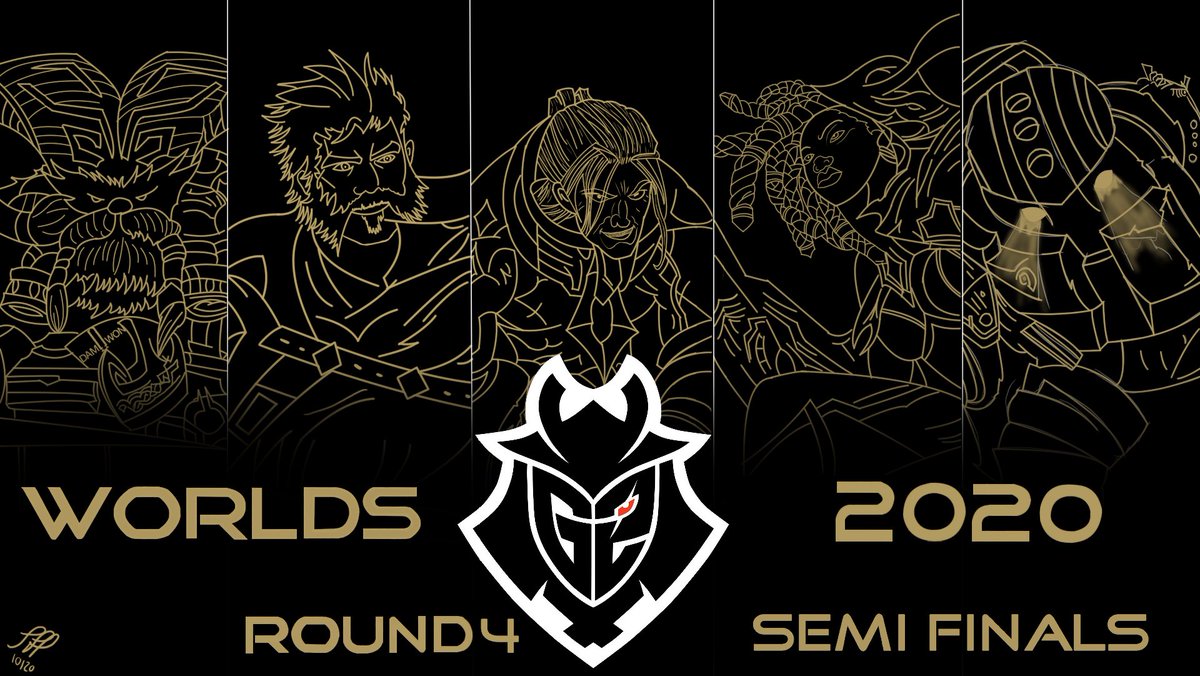 JenniferGordana's tweet image. Here are Arts from the last drafts from the semi final.
It's over for this year. You did your best. We are proud of you. First vacation, we'll see you in the next sesion.

#G2ARMY  #UnitedInRivalry #WorldsBestFans 
@BMWEsports