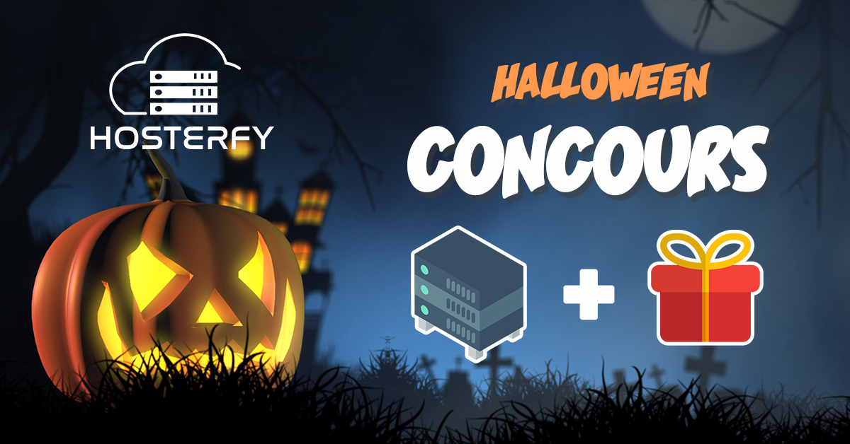 Hosterfy's tweet image. Nous organisons un #Concours #Halloween

🎁Lot à gagner
- 1 #VPS KVM 8 Go de RAM pendant 1 mois
- Un cadeau surprise

🍀Pour participer
- #RT ce Tweet
- #Follow @Hosterfy
- Tag un pote

hosterfy.com/vps-kvm

✅TAS le 07/10

#giveaway #minecraft #gmod #darkrp #hebergeur #pvp