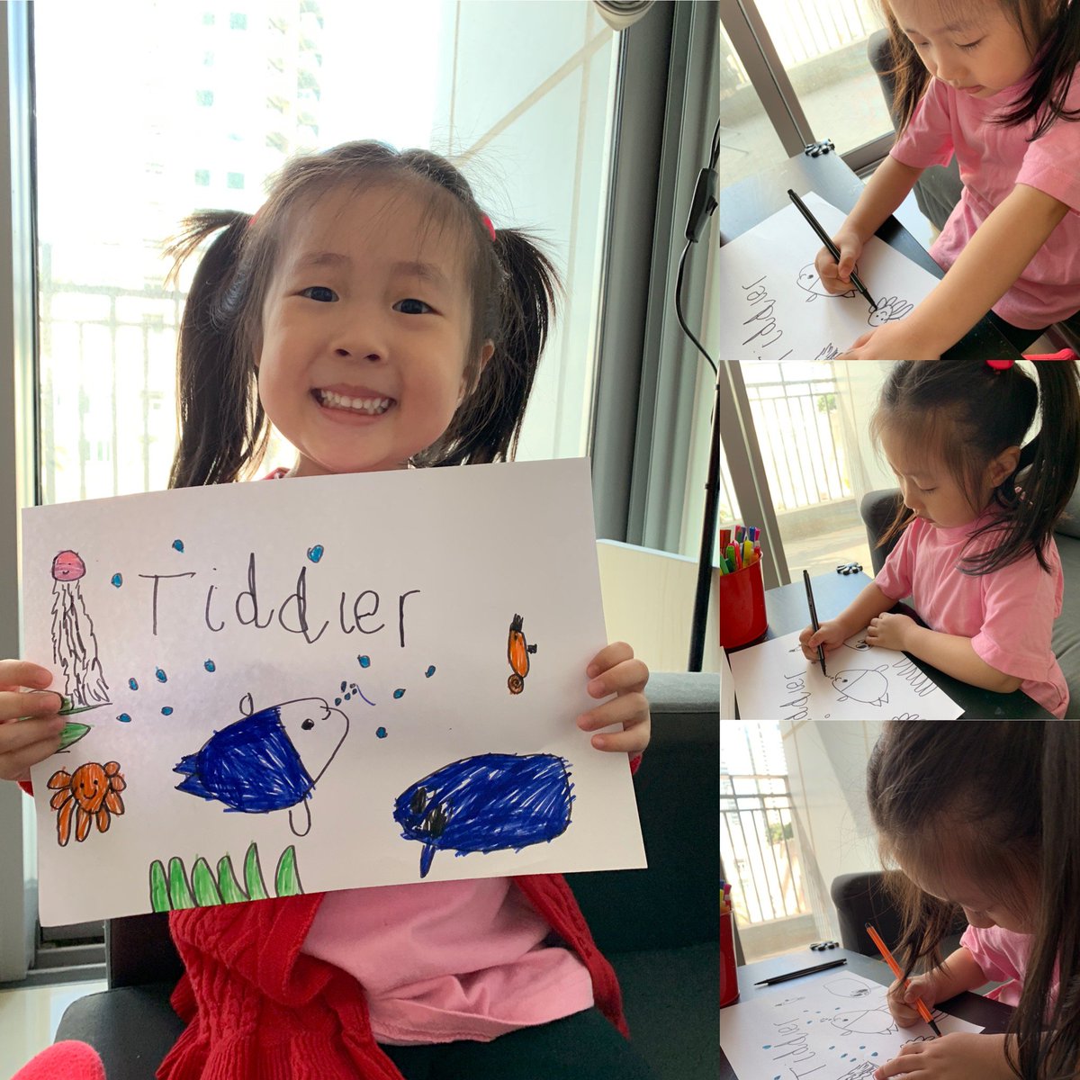 WPS_FS2's tweet photo. Let's celebrate the amazing learning happening at home! Here are our FS2A Alligators...#WPSRemoteLearning https://t.co/8O9iivbL5V