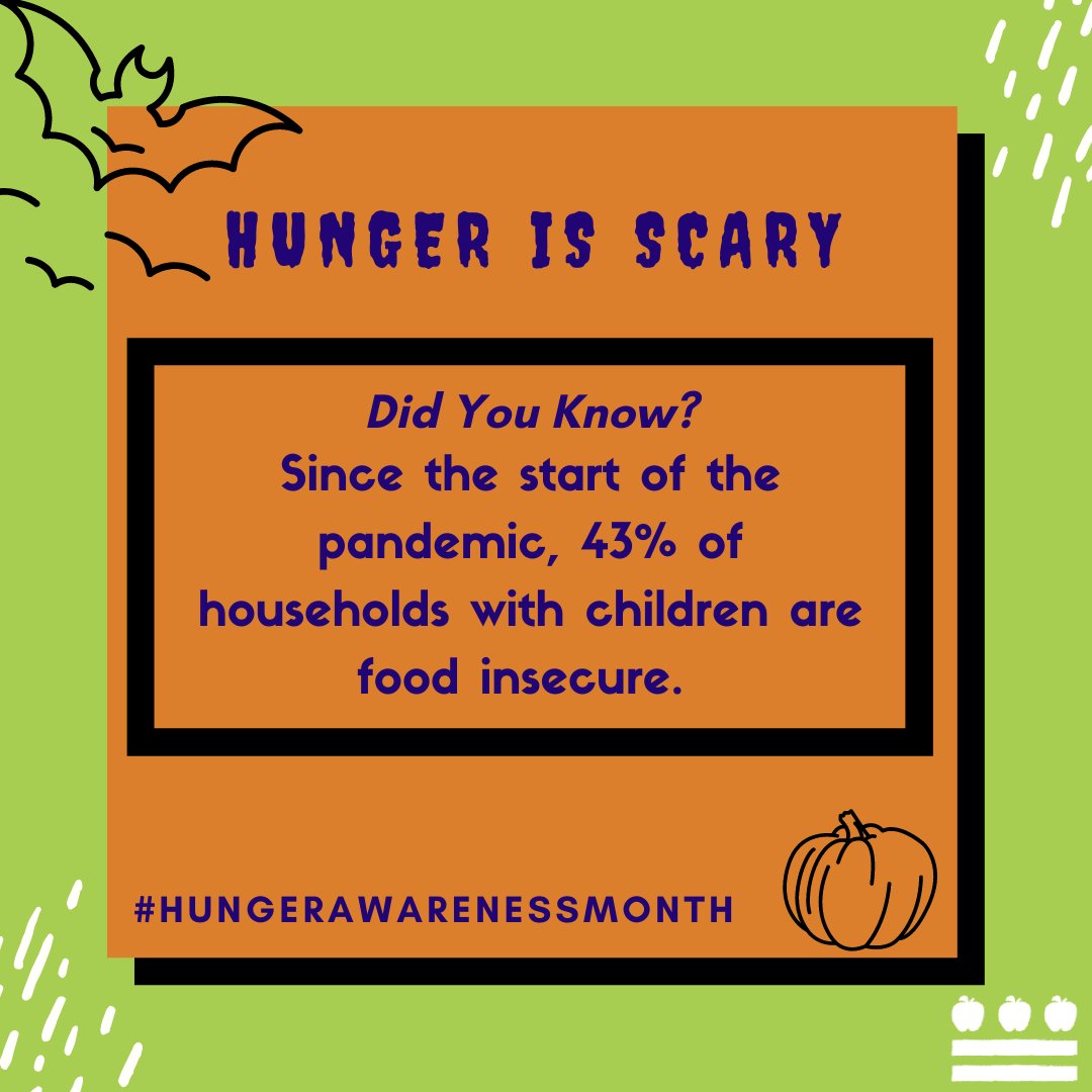DCHunger's tweet photo. #HungerIsScary... Since the start of the pandemic, 43% of households with children are food insecure. This #HungerAwarenessMonth, #VoteToEndHunger and advocate for child nutrition program funding. Read the full report to learn more: https://t.co/AeeTW9wjhJ #SSFP #SSO #SchoolLunch https://t.co/f3HSObip5f