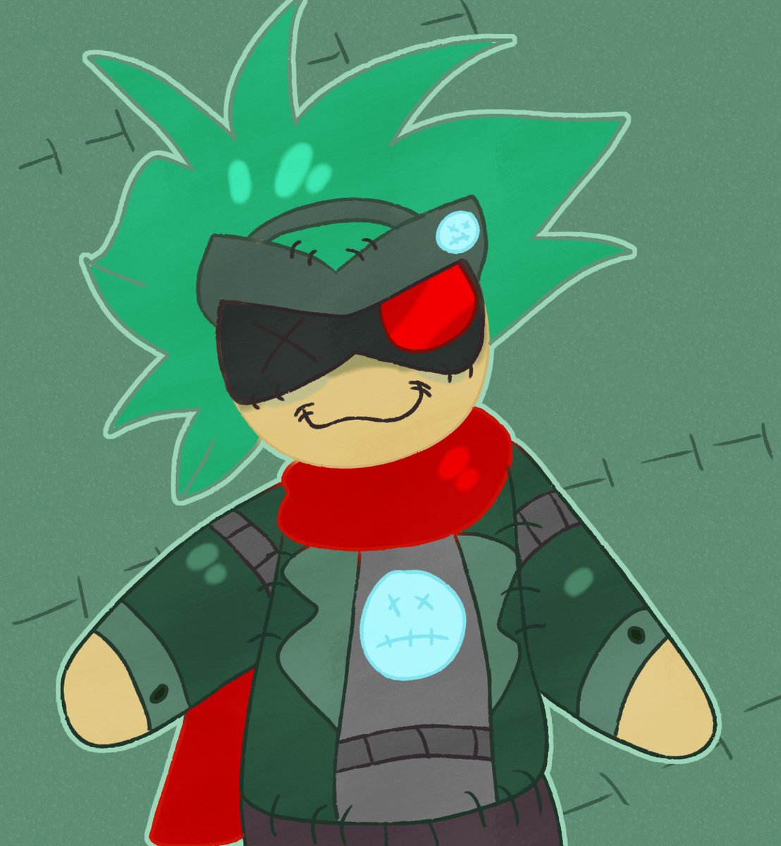 VolticGlitch's tweet image. Have a doll.

- I'm having too much fun playing with my new Sai program I'm sorry

#oc