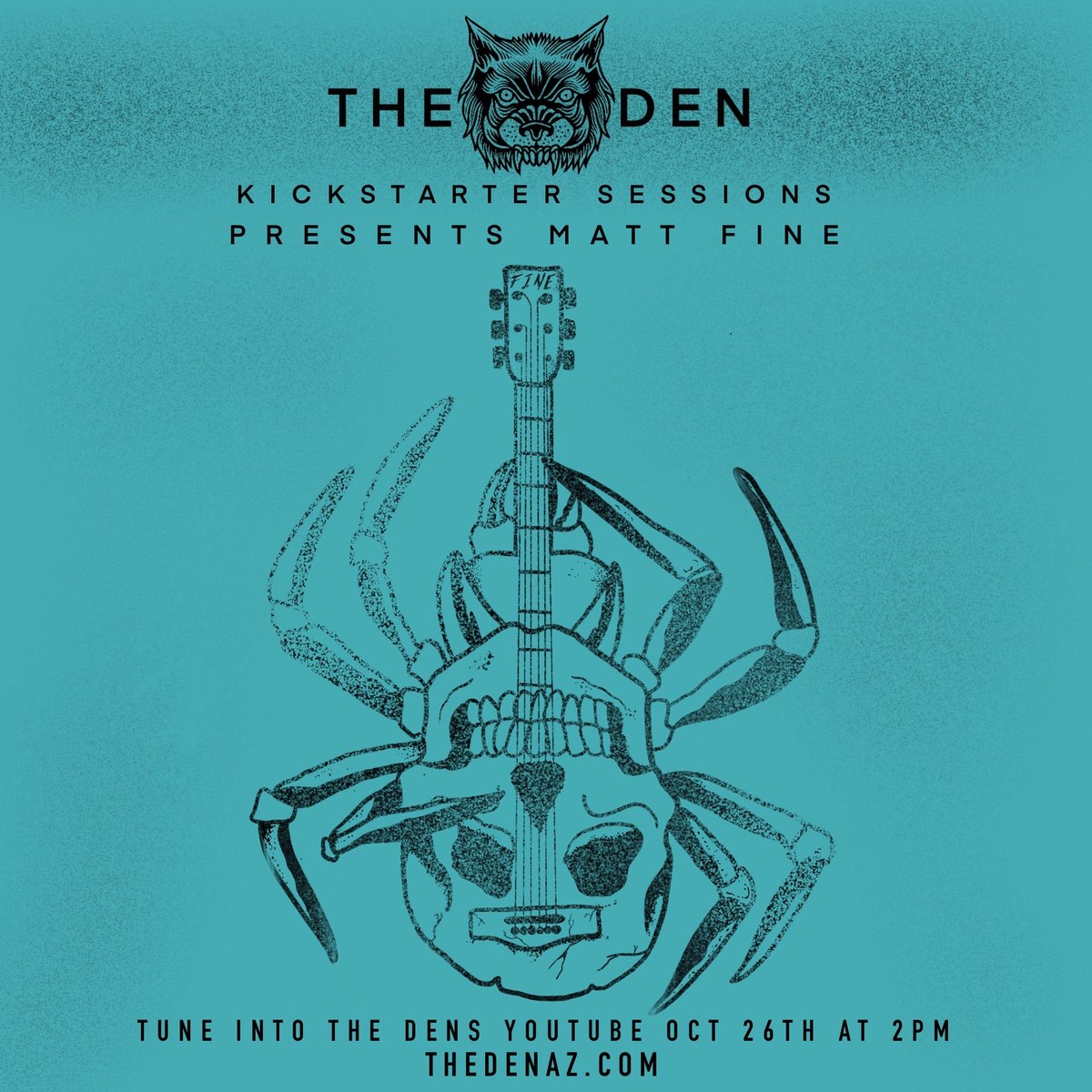 Welcoming Matt Fine to The Den with an absolutely phenomenal set! Tune in tomorrow at 2pm on our youtube!!! Click the link in our bio!

#thedenaz #theden #prescott #prescottaz