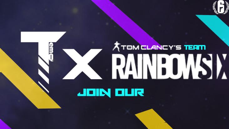temQeSports's tweet photo. Im happy to announce that we partnered with TemQ to start an own r6 clan
our discord: https://t.co/SdmonDbZwL https://t.co/fMl1lI0YU2