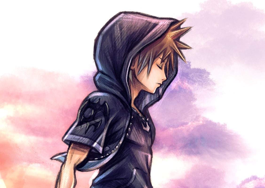 Here's the full artwork btw #sora #kairi #kingdomhearts