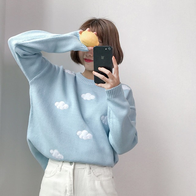Sm1Korean's tweet photo. Sweater Style 💕💕 🇰����
Women's Clouds Sweater 💕💕
https://t.co/hhro1KL9oW

#kstyle #selfie #style #fashionstyle #fashionkorea  #koreanstyle #outfit #ootd #look #outfitoftheday #kawaii #japan #kpop #uzzlangstyle #uzzlang #trand #tshirt #sweater #hoddies #koreansm1
by. AliExpress https://t.co/hOXMRxLGQi