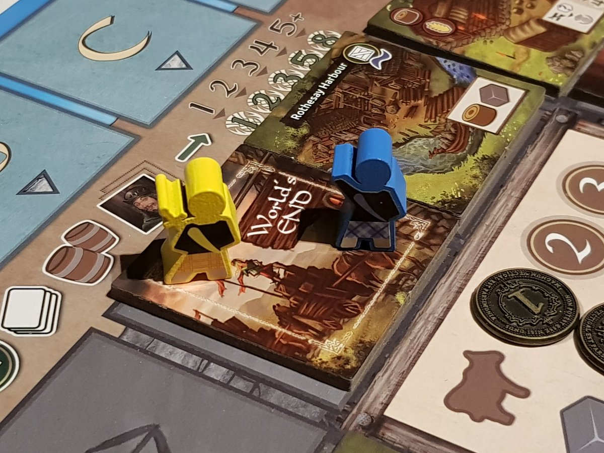 Eurohell_Design's tweet photo. Our first round of Glen More II Cronicles was pretty bumpy today. It took us a long time to attach all stickers and understand the rules. Unfortunately there were still many questions about in the game afterwards. How did your first round go?
#glenmoreIIchronicles #funtails https://t.co/WWZuEsq5BE
