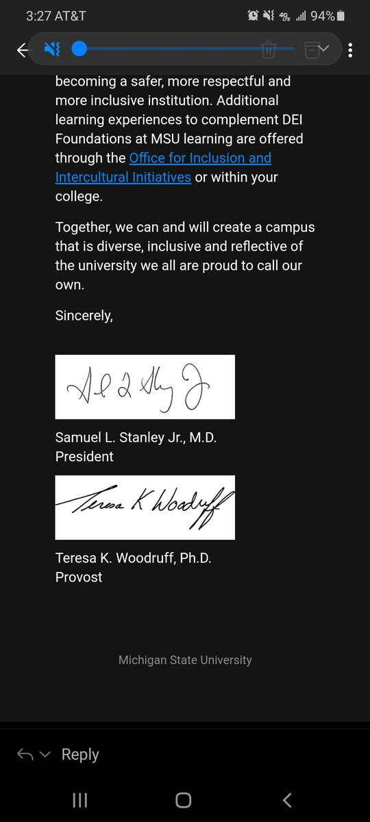 MMoustachioed's tweet photo. Mandatory brainwashing, I mean #inclusion and #diversity training at #MSU #michiganstate. https://t.co/I0RZK8suwx