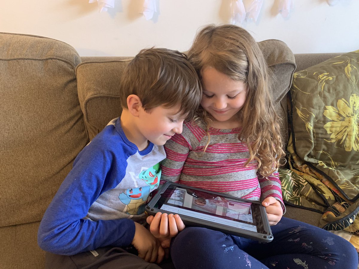 AprilBlair04's tweet photo. @Naperd203 thank you Mr.M at Naper! My kindergartener and 1st grader love listening to you read! https://t.co/btL7R3NeGP