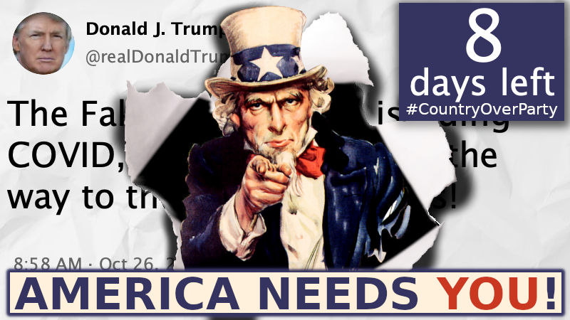 bots4democracy's tweet photo. @maddow

Had enough? We have something you can do. Find out at https://t.co/ulZZcrGa6b #VOTE #CountryOverParty #BidenHarris2020 https://t.co/le247r9ktH