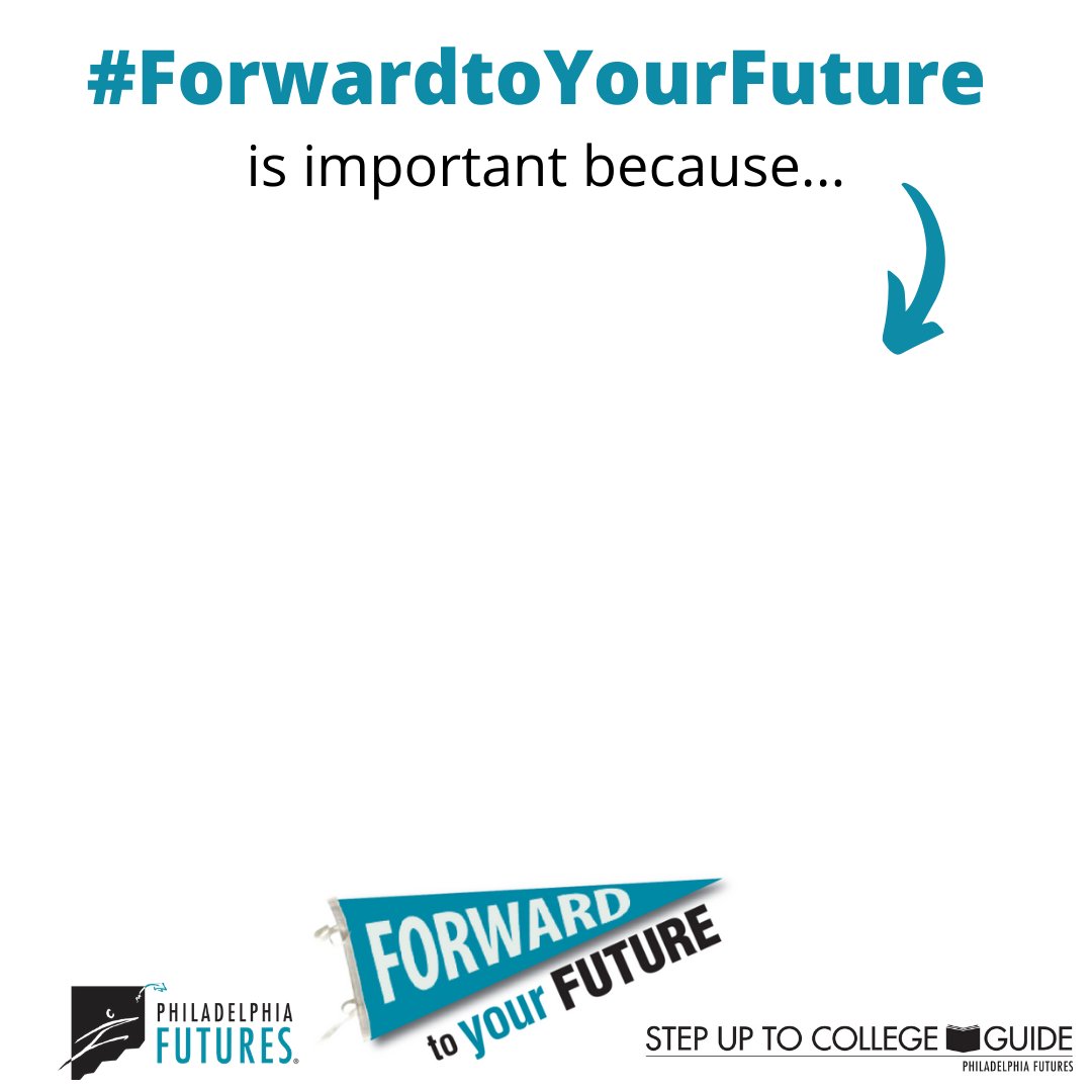 PhillyFutures's tweet photo. It's @StepUptoCollege Week! Join is in celebrating the SUTC resources, including the new edition of the Guide which launched today at www.stepuptocollege. Here's how you can participate. 

#ForwardtoYourFuture #SUTC31 #StepUptoCollegeWeek #iStepUp https://t.co/Wp7mxoSSfC