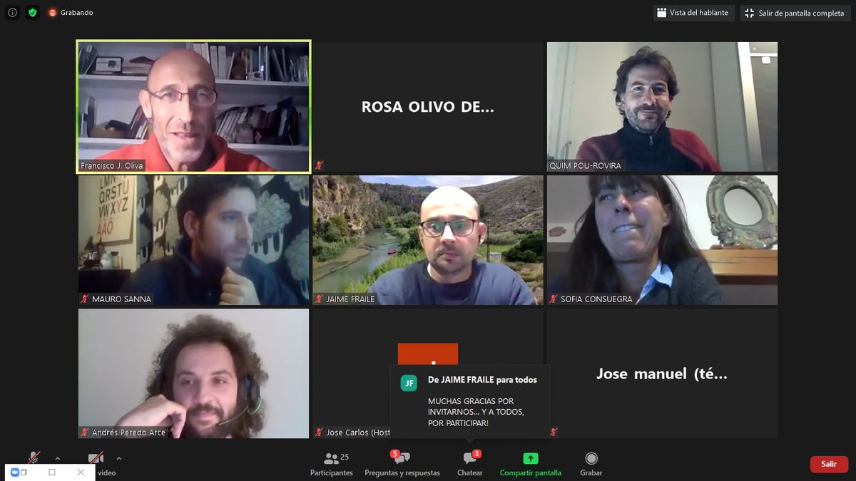 <a href="/fjOlivaPaterna/">Francisco José Oliva Paterna</a> agradece a todos los asistentes y participantes su aportación en este corto pero enriquecedor debate, e invita a todos a participar en la encuesta del proyecto <a href="/LifeInvasaqua/">LifeInvasaqua</a> sobre percepción social. Gracias <a href="/limnologia2020/">Limnología2020</a> #StopInvasion #Prevención #IAS #EEI