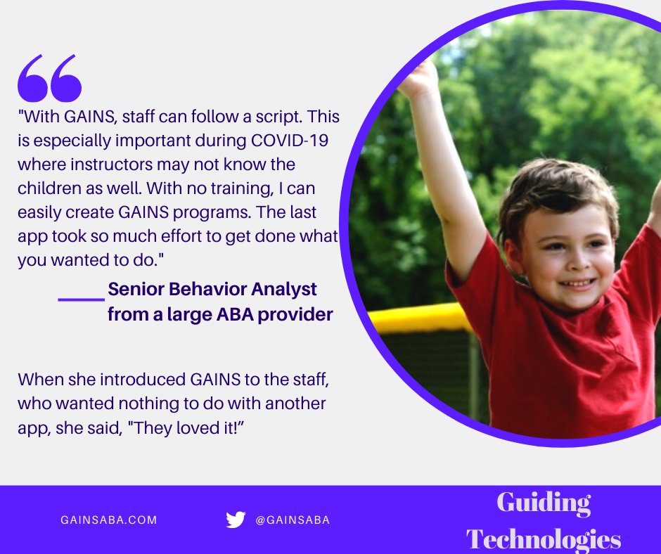 Don't just take it from us, instructors love GAINS! An early adopter of GAINS told us her and her staff's thoughts on the app: