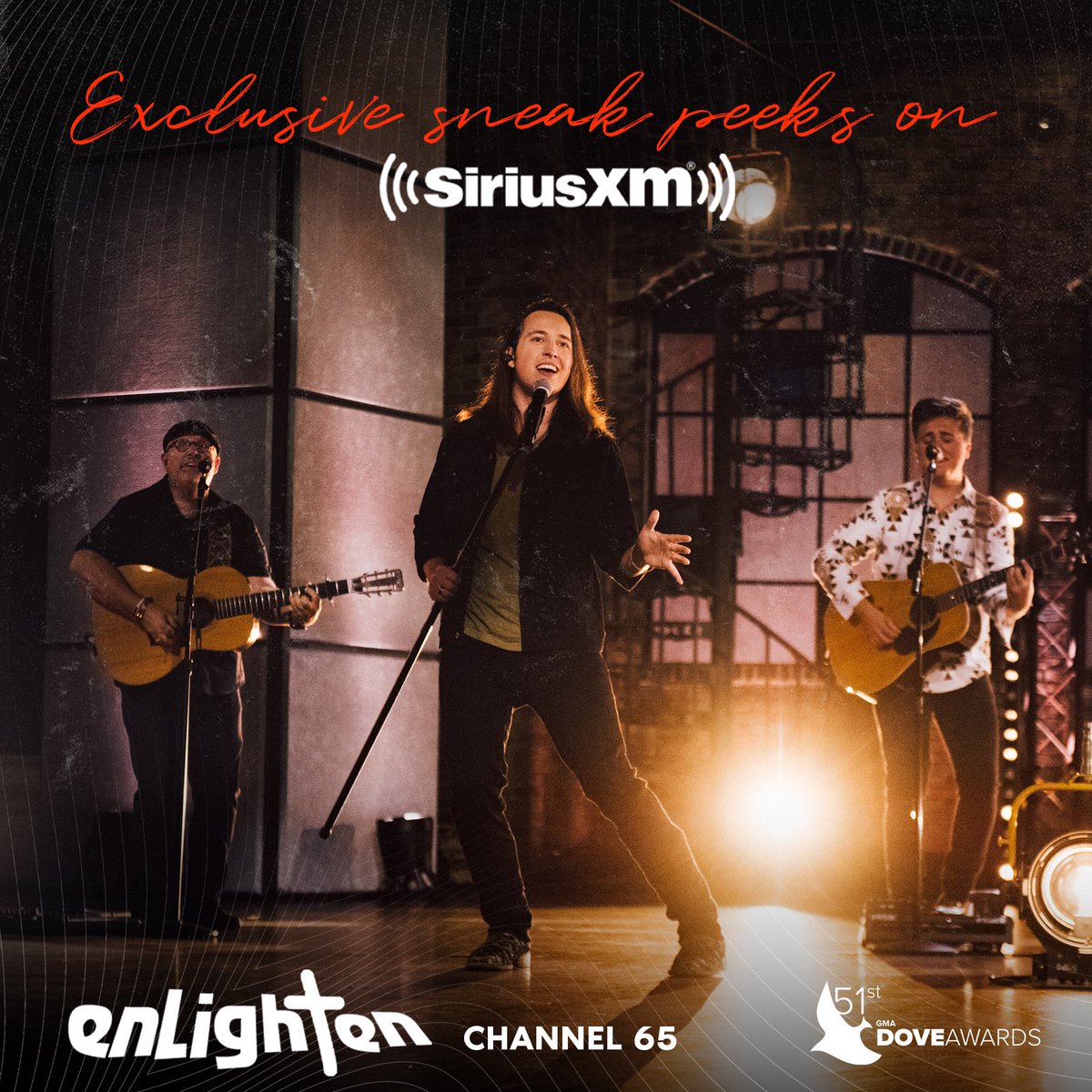 Want a sneak preview of this year's #DoveAwards performances? @SiriusXM will be airing exclusive performance clips on @SXMTheMessage (Channel 63) Kirk Franklin’s Praise (Channel 64) and enLighten (Channel 65) all this week! Tune in to catch some of this year's incredible moments!