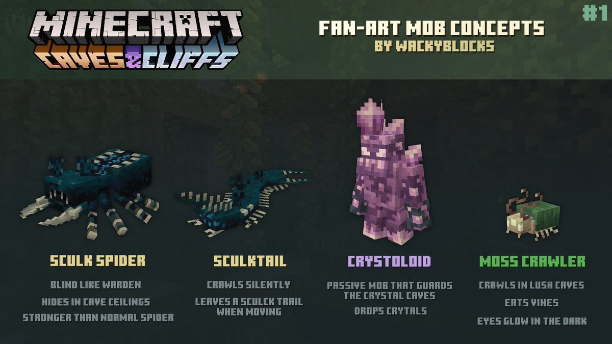 Minecraft Wild Update Concept Art