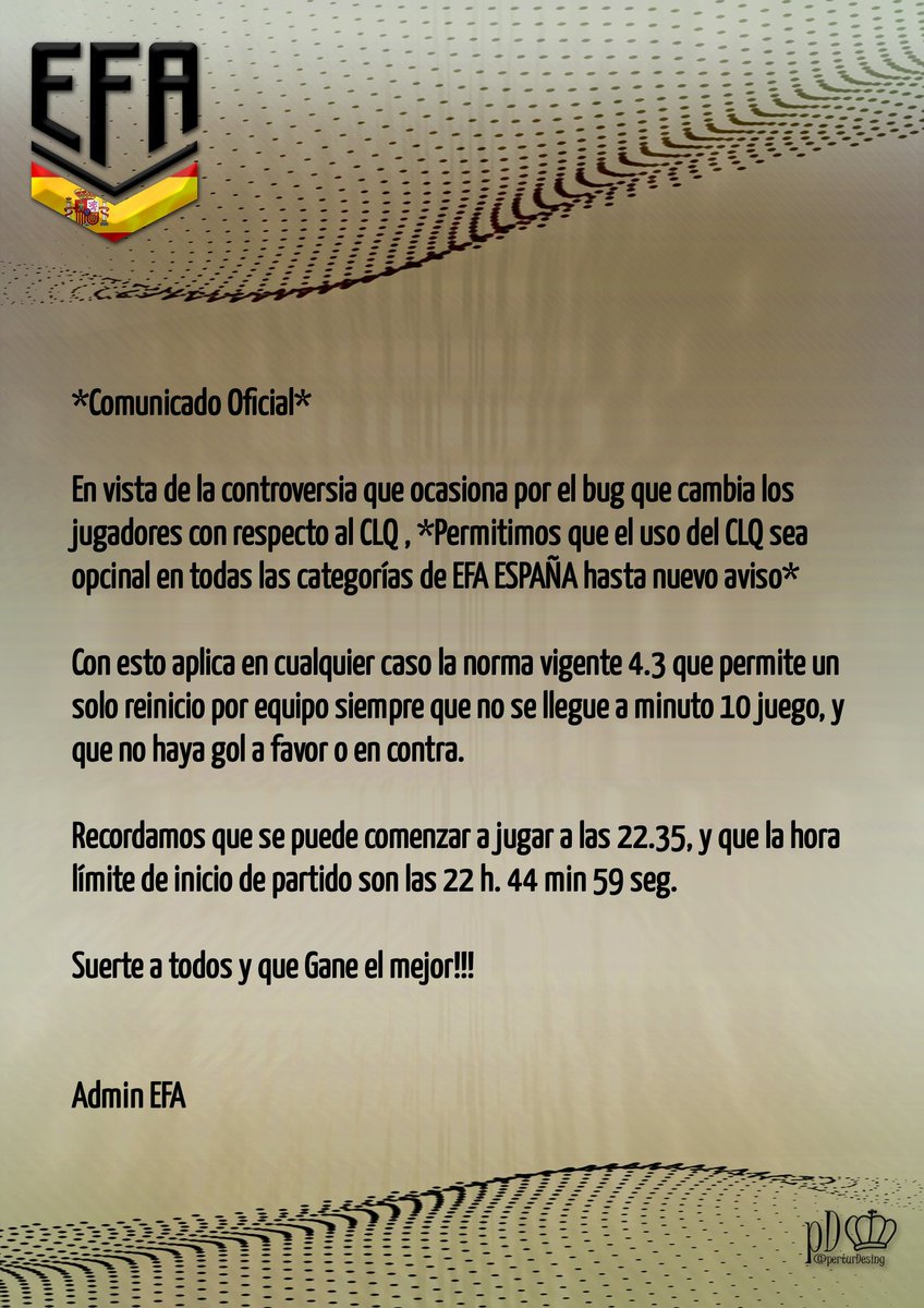 🇪🇸EFA ESPAÑA🇪🇸 tweet media