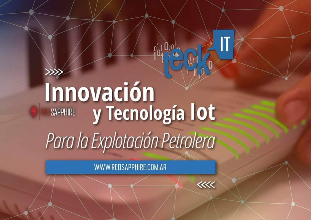 RedSapphireAR's tweet photo. #Innovación y #Tecnología #IoT para la #ExplotaciónPetrolera
Ingresa a nuestra web y conoce más sobre #Teckit
https://t.co/ultayiNuXg #RedSapphire https://t.co/SiQxfmqjje