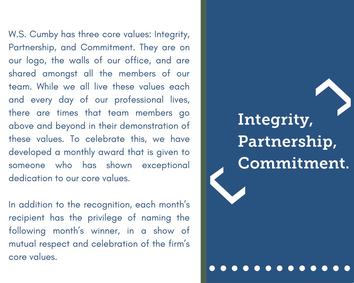 Congratulations to Project Superintendent Rich Diegel on being October’s IPC Award Recipient. Click the link in our bio to learn a little bit more about Rich !