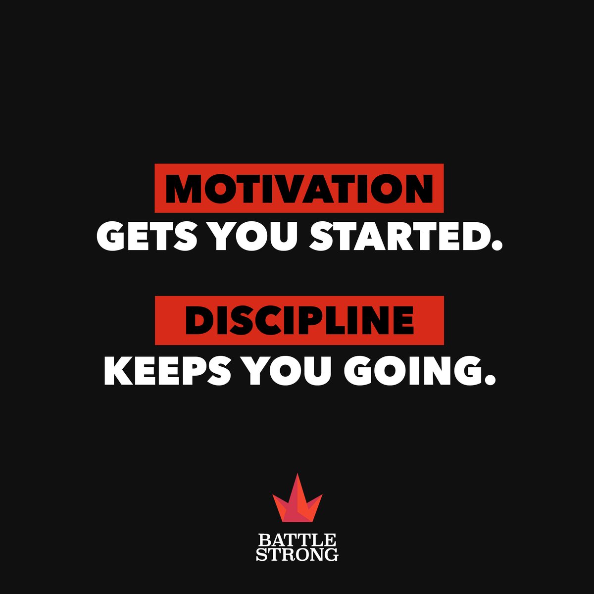 Motivation gets you started. Discipline keeps you going. 

A coach can motivate all day, but if the player doesn't have self-discipline to keep up productive habits, the player's development will suffer.