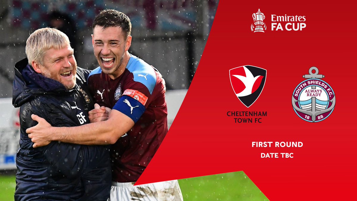 It's going to be incredibly sad that none of you can join us on the journey to Cheltenham but you'll be with us in spirit.

To take on an established Football League club away from home is something we could only have dreamt of a few short years ago.

We dare to dream.