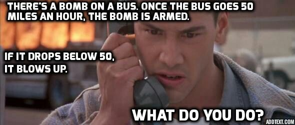 KennethMad's tweet photo. @VZWSupport SPEED - Jack Travis (Keanu)...get an emergency text to all the buses to pull over! https://t.co/p0is8xYIEd