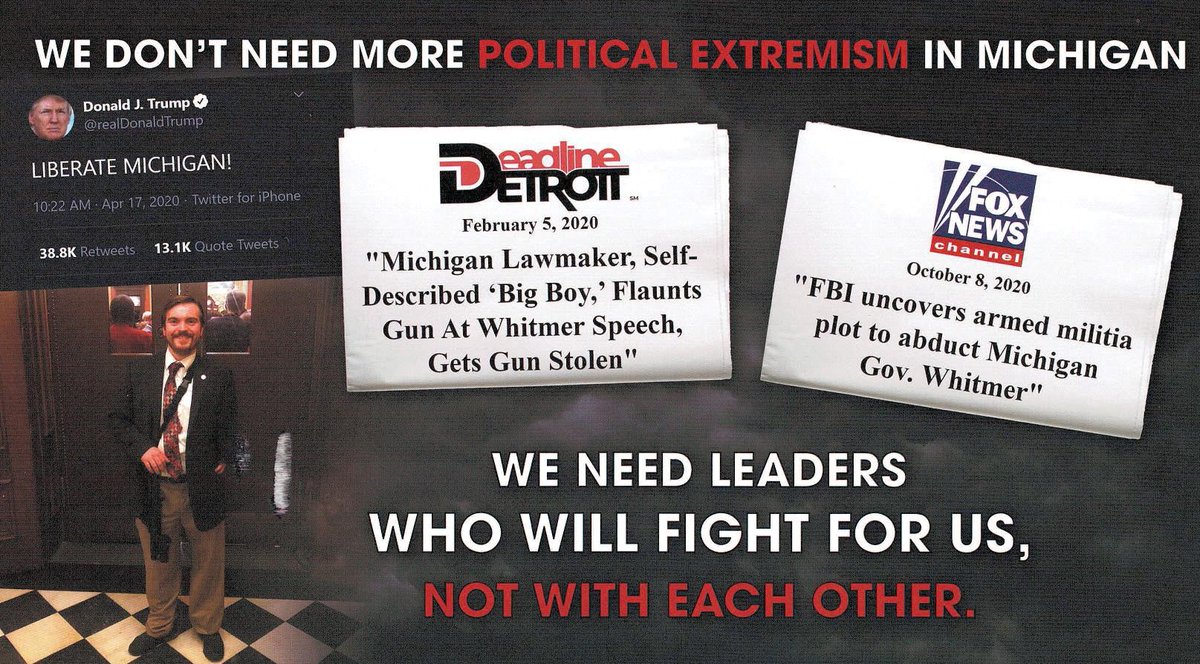 TMHPolitics's tweet photo. @BeauMattLaFave After four years and $250,000 of taxpayer money in your pocket and all you can do is regurgitate Trump's bile? It's time for #LittleBoyBeau to get a job for which he is actually qualified. Being a Representative for #MI108 in the Michigan House is not it. #RicherIn2020
#TUEBOR https://t.co/TDmj0zzFC6