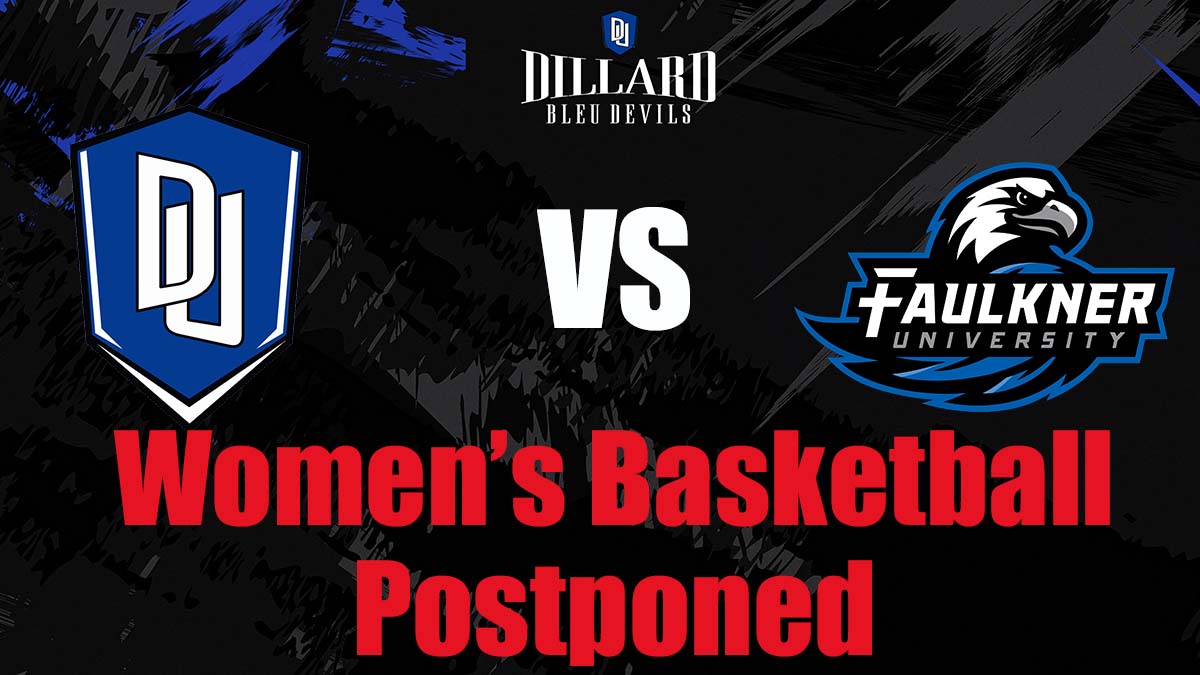 GeauxDU's tweet photo. 🚨Event Announcement 🚨@_LadyBleuDevils has home season-opening game against @FaulknerATHL originally set for Oct. 27 at Dent Hall postponed #MyDU #GeauxBleu 
 - https://t.co/p2dVFBvoB9 https://t.co/KgX80youGz