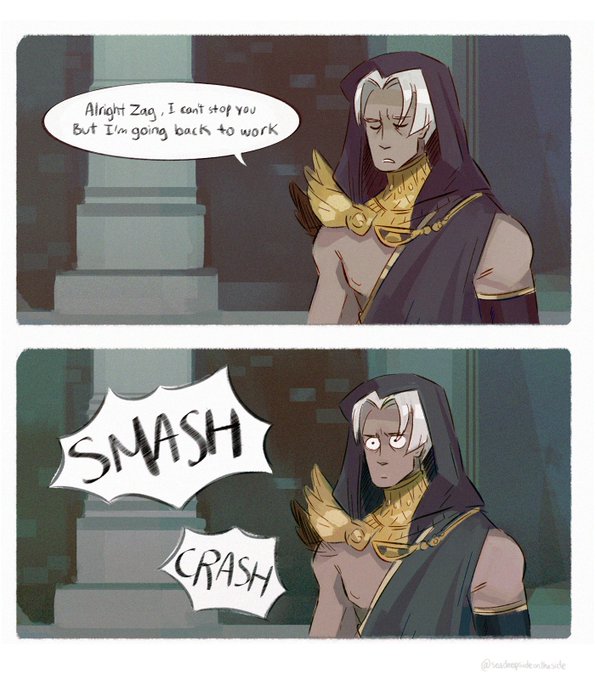 it's pronounced "vah-se" Than
#HadesFanArt #Thanatos #zagreus 