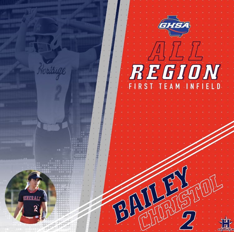 Generals_SB's tweet photo. First Team IF - @baileychristol_ 
First Team IF - @madeline_2022
First Team OF - @RKokinda
First Team IF - @zoewrig49841960 https://t.co/9KDt51cdKR