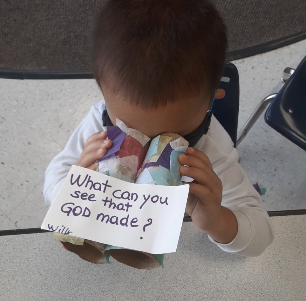 The preschoolers at <a href="/ascsnorwalk/">All Saints Catholic</a> see the world through the sweetest lens! What do you see as this new week begins? <a href="/Diobpt/">Diocese of Bridgeport</a> <a href="/BptSup/">Bpt Superintendent</a> #MondayMood