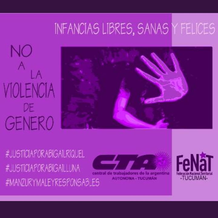 Somosposadas's tweet photo. ⬇ Provincia de Tucumán ⬇

#FueraMaley 🔊

#ConLasNiñasNO ❌

#DeclaraciónDeEmergenciaYA ⚠ https://t.co/WPHxhuhppa