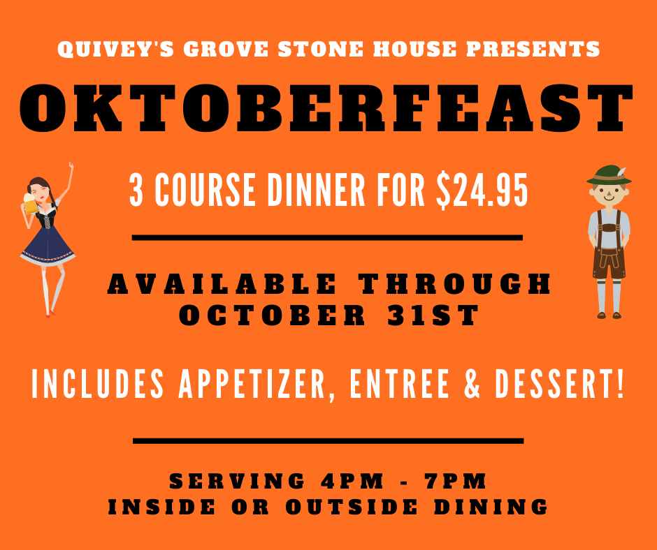 Last Chance for Oktoberfeast, Three Courses Just $24.95 conta.cc/35oF4u8
