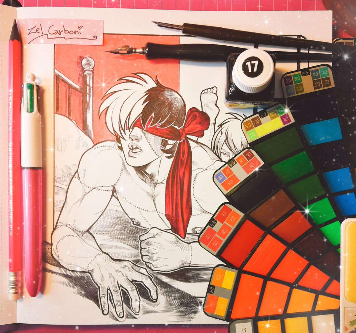 zelly_land's tweet photo. Kinktober Day 26: Blindfold .
Pairing: Kiriko/Black Jack from Osamu Tezuka's "Black Jack"
Uncensored and Digitalized on Patreon (https://t.co/tNOdsyXZc7) 💖
#kinktober #kinktober2020 #blackjackmanga #blindfolded #kirijack https://t.co/MENDws6wqa