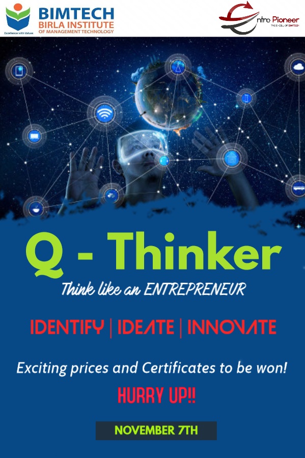 BIMTECH_Ecell's tweet photo. E-cell Bimtech is proud to launch an event, which will ignite the entrepreneurial spirit among the future leaders of the society.
And win the exciting prizes and certificates.
#Bimtech #Ecell #Entrepreneurship #innovation 

Resiter now ⬇️
https://t.co/etDjyv5iMD https://t.co/vuv6TMWsXV