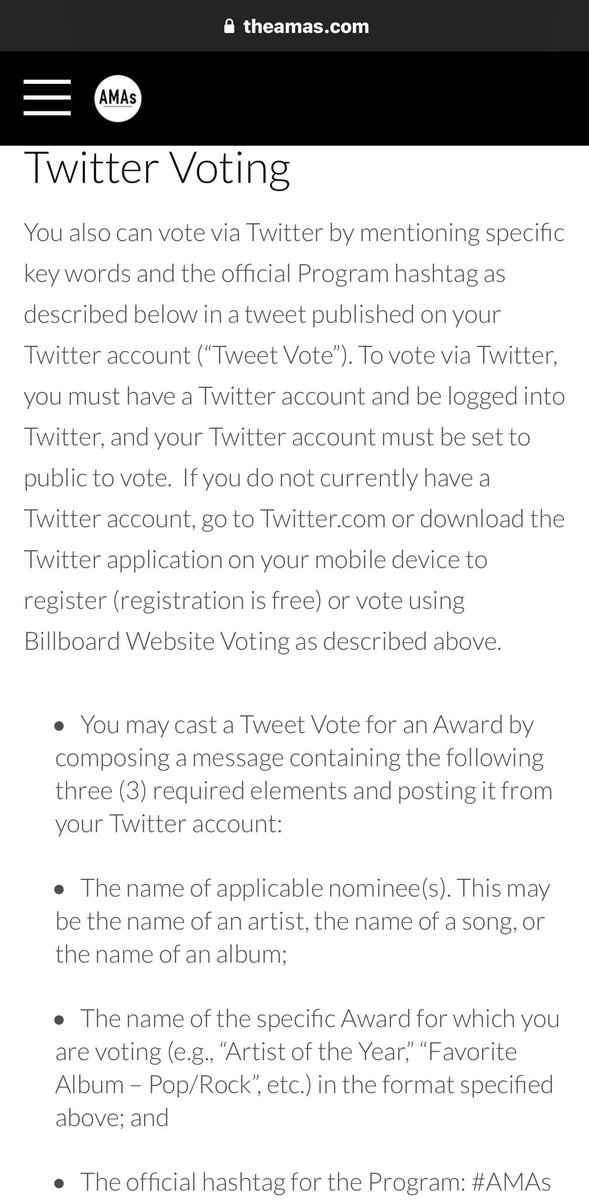 SMent_EXO's tweet photo. [🗳❗️] AMAs for Favorite Social Artist Twitter Voting Rules!!

⭕️ I’m Voting For EXO For Favorite Social Artist At The #AMAs 

⭕️ RT Counted

❗️Tweet votes only 10 times per day ❗️

⭕️ vote also on website
👉🏻  https://t.co/Vu1AhGUpfc

@weareoneEXO https://t.co/m9qjc30y3w
