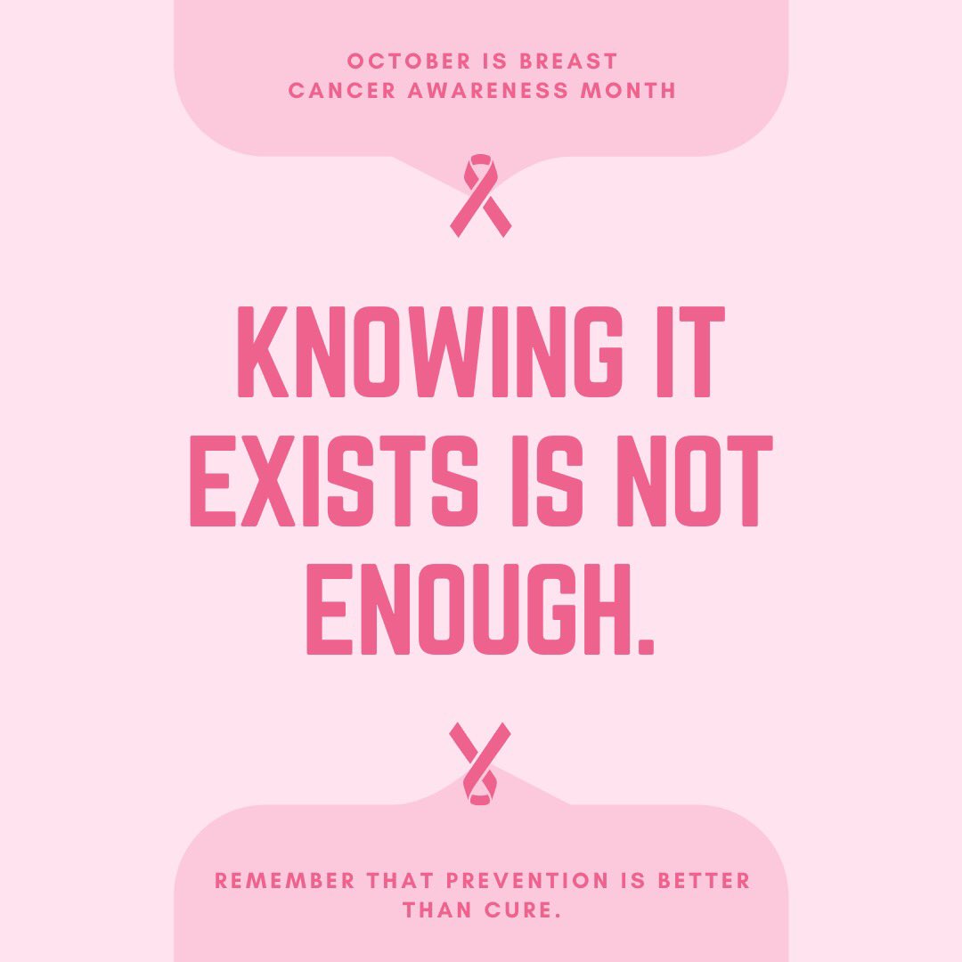 naba_vsu's tweet photo. “The best protection is early detection.”

In honor of Breast Cancer Awareness month, we encourage everyone to get informed and pass it on!

We send love and words of encouragement to those who have loved ones who have battled with breast cancer💗 let’s keep fighting!

#NABA #VSU https://t.co/I1aDXC3aH9