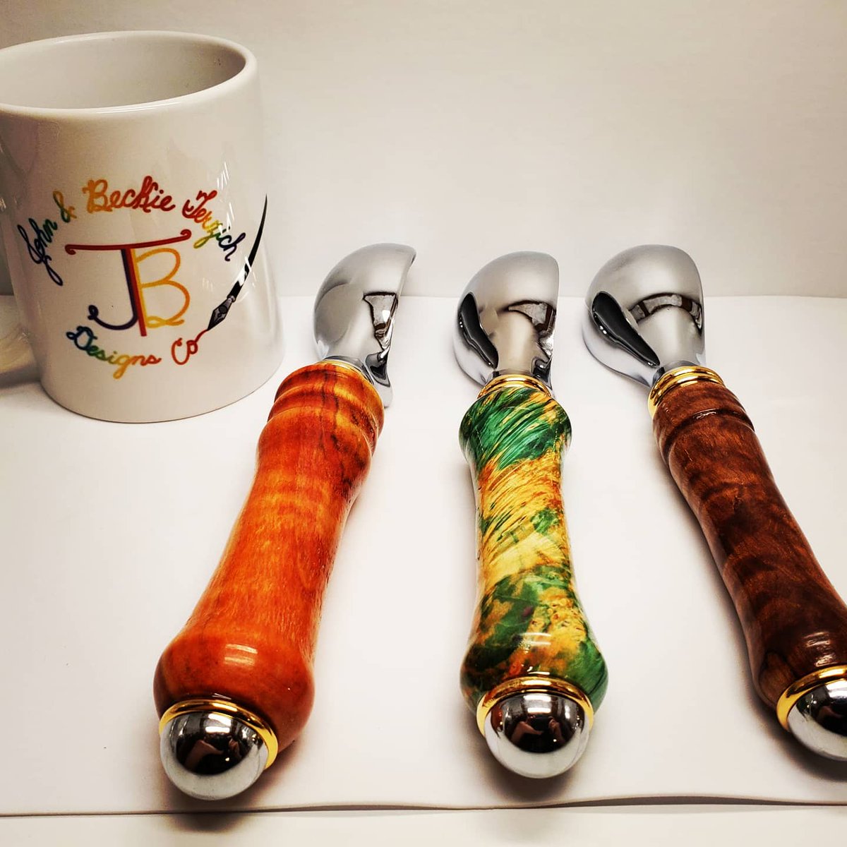 john_terzich's tweet photo. Finished up a few ice cream scoops today https://t.co/kLjxGJQJ9d