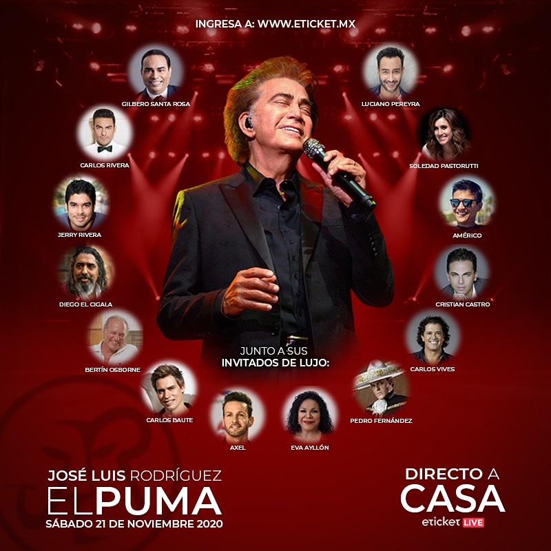 GrupoAmigoPuma's tweet photo. #DirectoACasa #Noviembre21 @SoyElPuma en concierto y grandes invitados. HONOR A QUIEN HONOR MERECE #Idolo #clasico @imagina881 @KarendTV @SonyMusicLatin @LaInolvidableFM @radiomitre @NTN24ve @RadioEspana @RadioItalia @VzlanaenChile @VENEZOLANOSENB1 https://t.co/9yhidnfrfm
