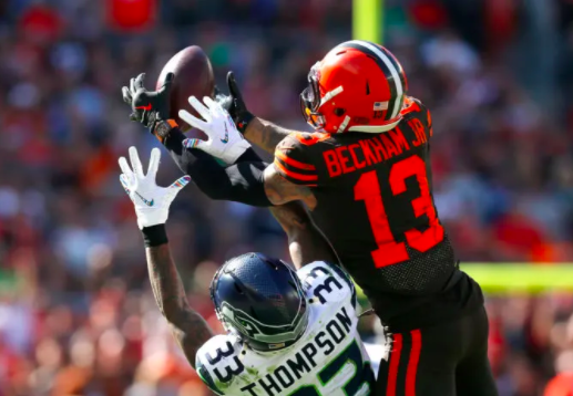 CLEsportsTalk's tweet photo. #Retweet this to send your best wishes and prayers to @OBJ! We will miss seeing you every Sunday wearing that orange and brown!!! #DawgCheck #Family https://t.co/npJ6qvlkS2