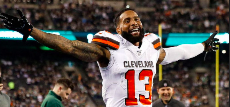 CLEsportsTalk's tweet photo. #Retweet this to send your best wishes and prayers to @OBJ! We will miss seeing you every Sunday wearing that orange and brown!!! #DawgCheck #Family https://t.co/npJ6qvlkS2