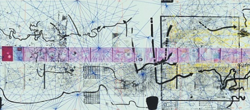 Today's #mondaysAreForMaps is from the Thai artist Rirkrit Tiravanija. This 84-foot long scroll uses screen-print, offset lithography, and inkjet print reproductions of the artist’s passport over 20 years from 1988 to 2008.

artnet.com/galleries/caro…