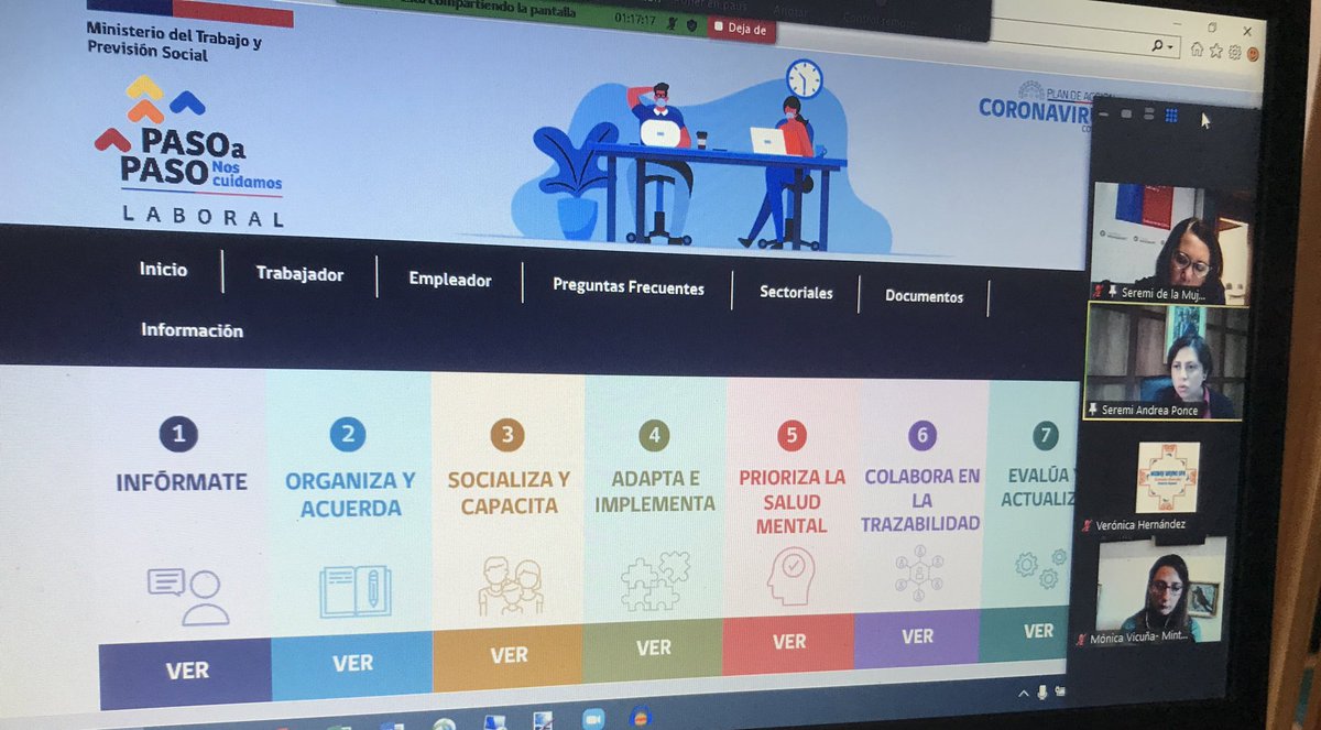MintrabAysen's tweet photo. 📌Para conversar sobre #SubsidioAlEmpleo #CrianzaProtegida #PasoAPasoLaboral con medidas ante #Covid_19 y FormularioÚnicoFiscalización, se reunieron la Seremi @AndreaPonceOliv y DReg @SenceAysen con micro y peq empresarias, con coordinación de Seremi @MagaliPardoJ @MMEG_Aysen 💪🏼 https://t.co/h5HfcZr3hg