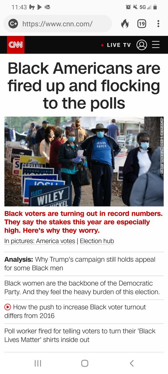 JoinBMe's tweet image. WATCH OUT for these subheadings priming a narrative of black men v. black women by saying brothers fall for Trump but sisters are backbone of Dem party. Truth Is: Black People (of all genders) are the SOUL of the Dem party. Those few Negroes who stump for Trump don't define us!