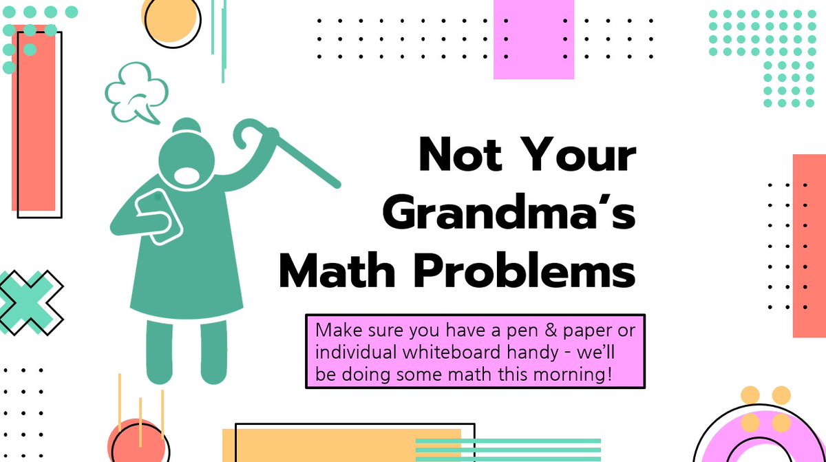 webbkyle's tweet image. Excited to share our #RCSDinstitute session today alongside @MaeganGiroux this morning. Looking forward to sharing a few different ways to more deeply engage students in problem solving. #rcsdmath